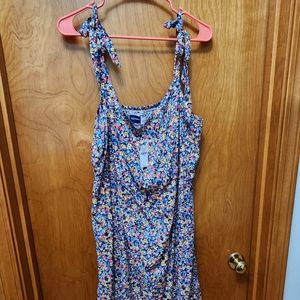Old Navy Tie Spaghetti strap dress with pockets, 2X
